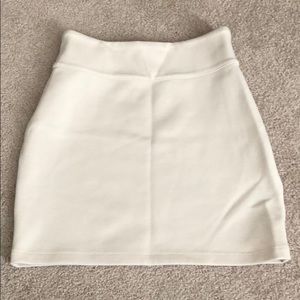 Silence + Noise off white mini skirt